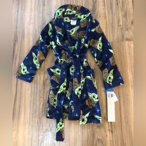Star Wars Baby Yoda Boys Robe Size 6-7